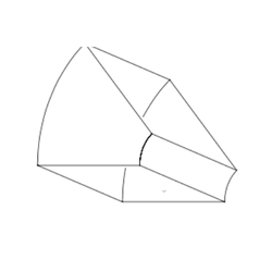 Variable Degree Radius Elbow drawing