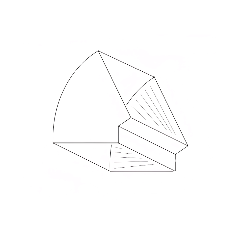 Variable Degree Radius Elbow drawing