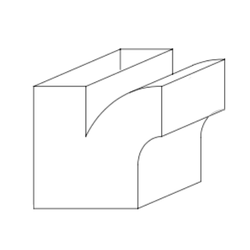 Y-Branch Take-Off drawing