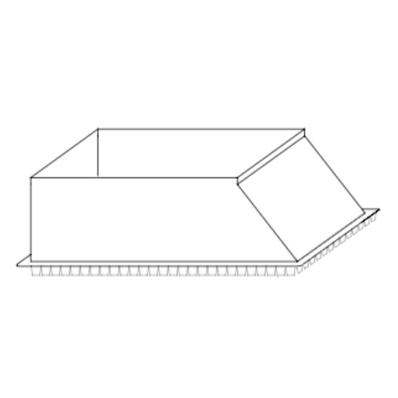 Angle Tap-In / Take-Off drawing