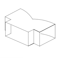 Square Tee drawing
