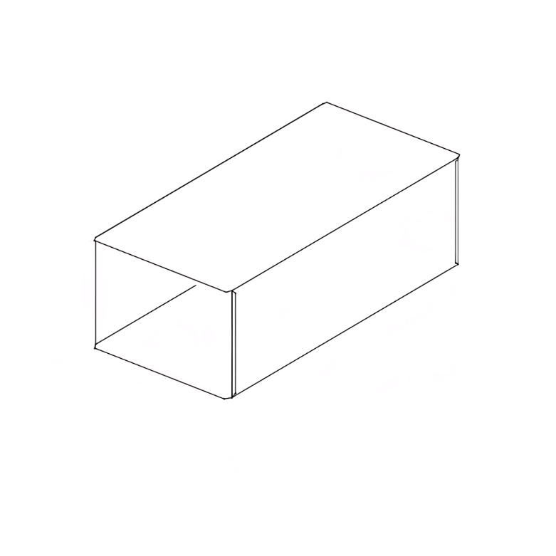 Straight Duct drawing