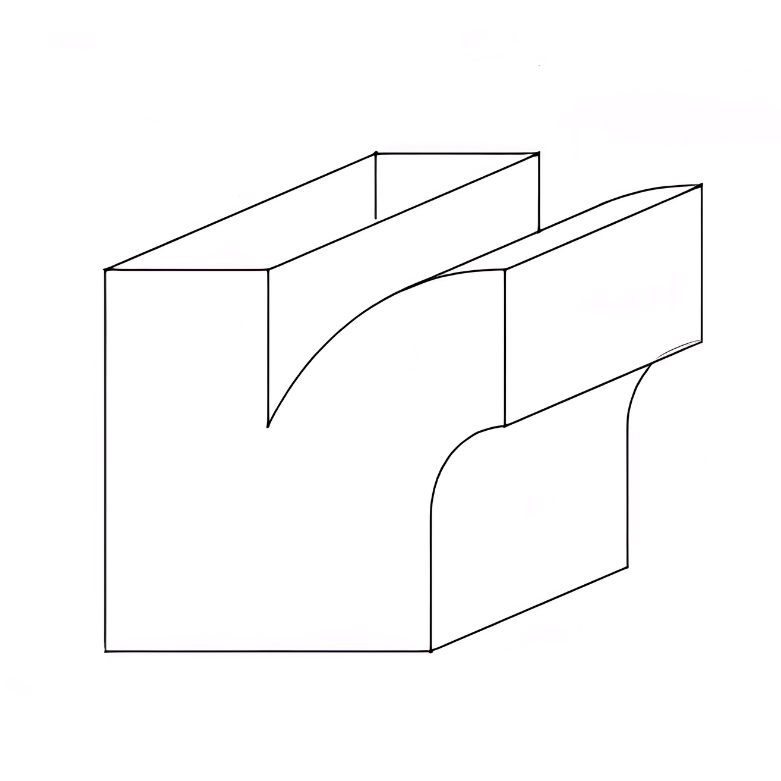 Y-Branch Take-Off drawing