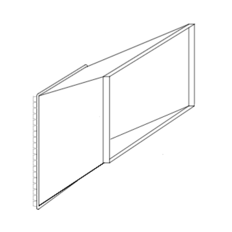 2" Rise Transitional Take-Off drawing